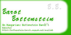 barot bottenstein business card